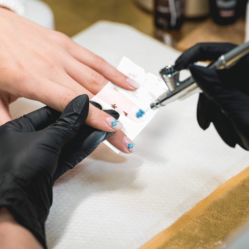 Custom Body Art Airbrush Nail Stencils - Nail Art Stencils Series #11: 260 Unique Designs from 20 Individual Templates - Image 5